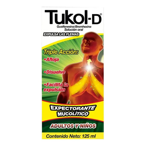 Tukol-D Expectorante Solución Oral 125 Ml