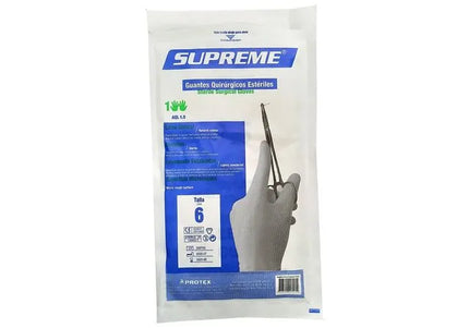 Guantes Quirurgicos Esteril Supreme Talla 6