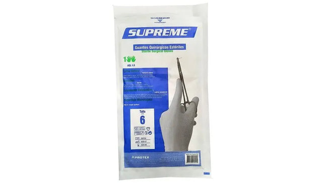 Guantes Quirurgicos Esteril Supreme Talla 6