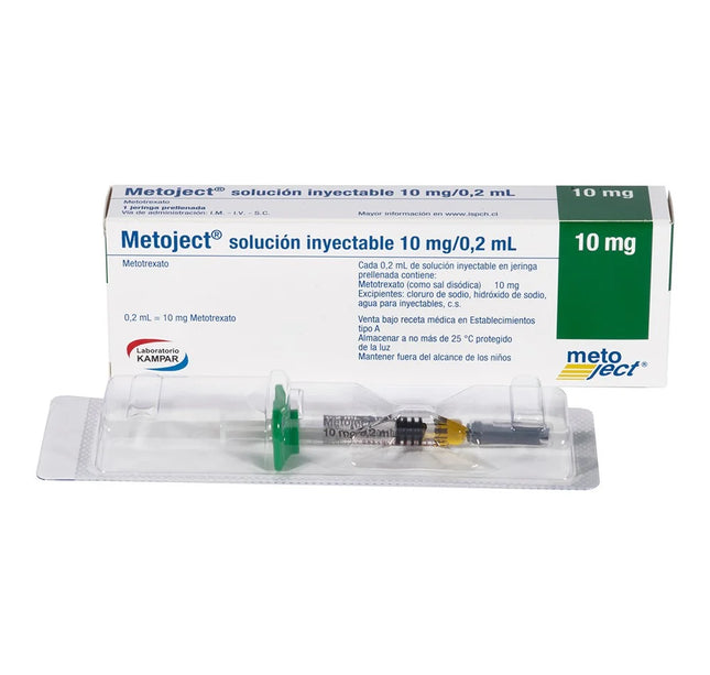 Metoject 10Mg Solucion Inyectable 1 Jeringa