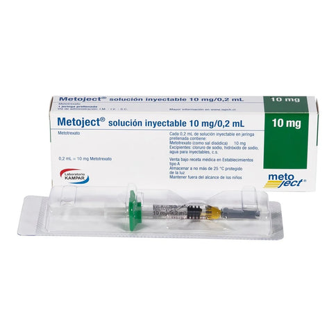 Metoject 10Mg Solucion Inyectable 1 Jeringa