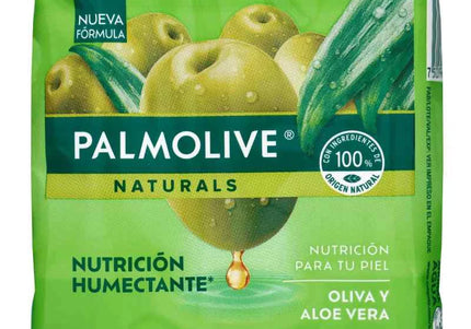 3 Jabones Palmolive Oliva Y Aloe Vera 110 Gr