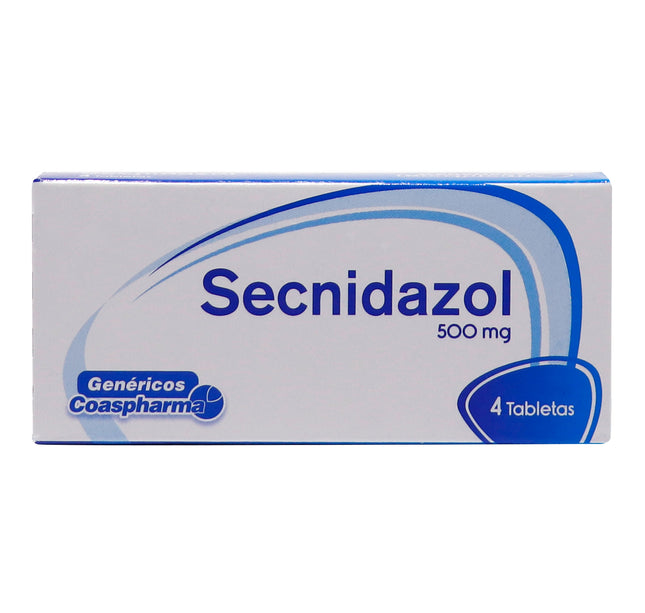 Secnidazol 500 Mg 4 Tabletas Coa