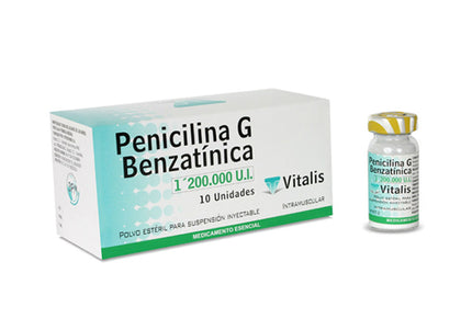 Penicilina G Benzatinica 1.2 Ui 10 Ampollas
