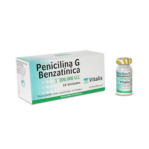 Penicilina G Benzatinica 1.2 Ui 10 Ampollas