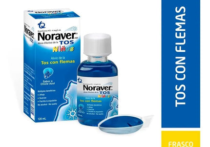 Noraver Tos Ninos Chic Azul Jarabe 120Ml