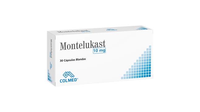 Montelukast 10 Mg 30 Capsulas