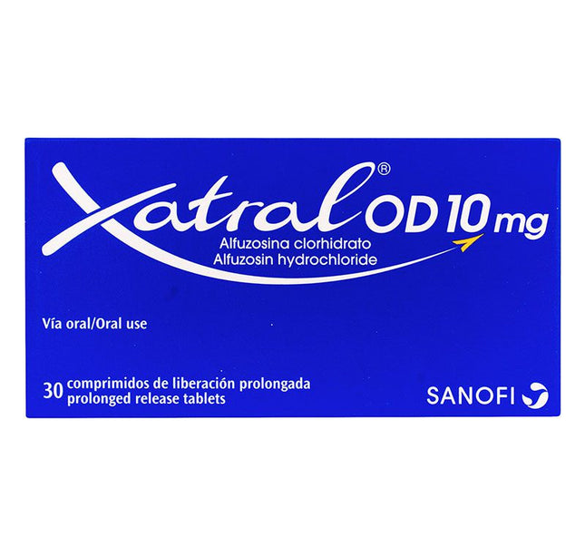 Xatral Od 10 Mg 30 Tabletas
