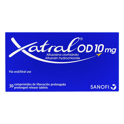 Xatral Od 10 Mg 30 Tabletas