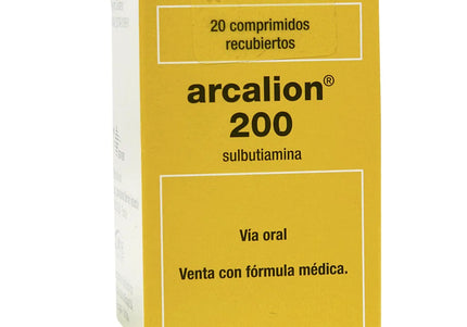 Arcalion 200 Mg 20 Tabletas