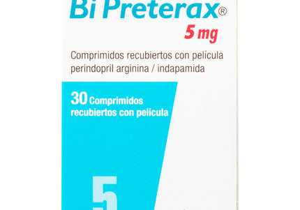 Bi Preterax 5 Mg 30 Comprimidos