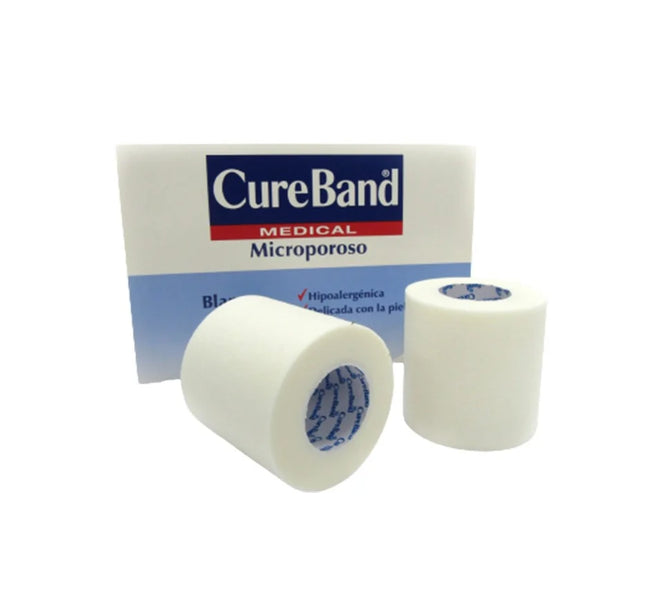 Micropore Blanco Cure Band Bol 1X10Y
