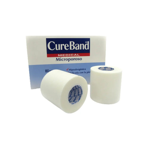 Micropore Blanco Cure Band Bol 1X10Y