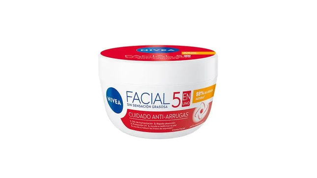 Crema Nivea Cuidado Facial Anti Arrugas 50 Ml