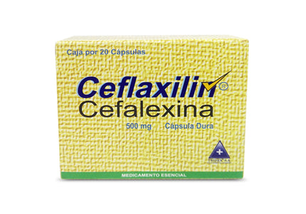 Ceflaxilin Cefalexina 500Mg 20Cap Tridex