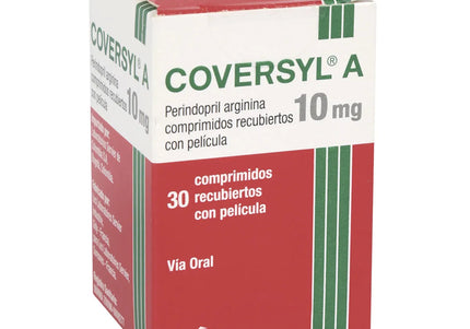 Coversyl A 10 Mg 30 Tabletas