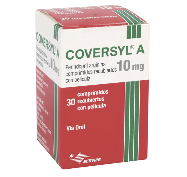 Coversyl A 10 Mg 30 Tabletas