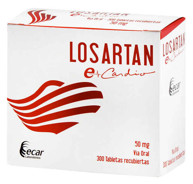 Losartan 50 Mg 300 tabletas Ec