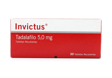 Invictus 5 Mg 30 Tbs Recubiertas