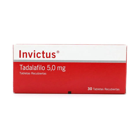 Invictus 5 Mg 30 Tbs Recubiertas
