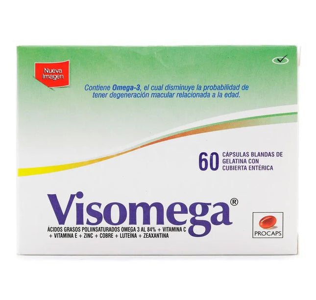 Visomega 60 Capsulas Blan