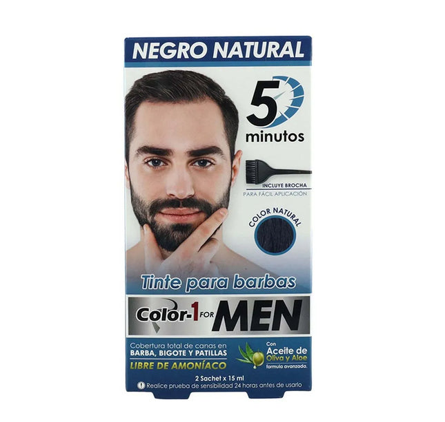 Tinte Para Barba 5 X 2 Sobres 15Ml