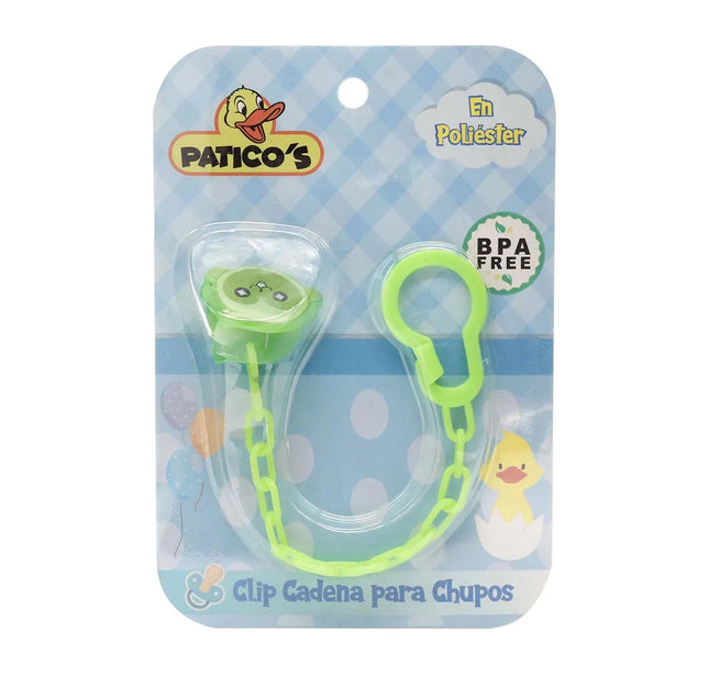 Clip Cadena Chupo Entretención Paticos