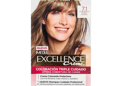 Excellence Creme Kit 7.1 Rubio Cenizo