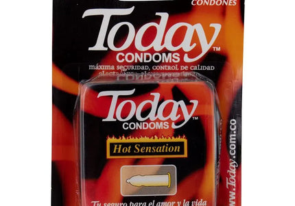 Preservativo Today Hot Sensation 3 Uds