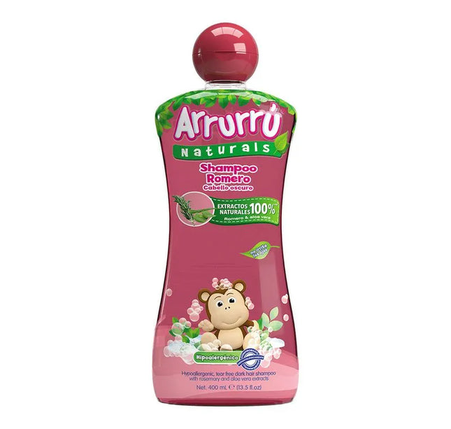 Champoo Arrurru Cabello Oscuro Romero 400 Ml