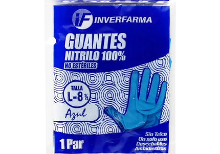 Guante Quirúrgico Estéril Inverfarma 8