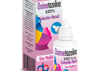 Oximetazolina Hcl Solución Nasal Pediatrico 0.025% 15Ml