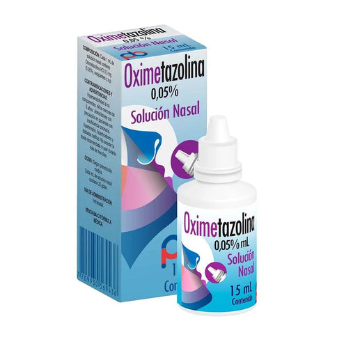 Oximetazolina Hcl Solución Nasal Adulto 0.05% 15Ml