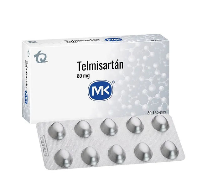Telmisartan 80 Mg 30 Tbs Mk