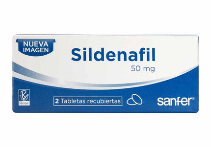 Sildenafil 50 Mg 2 Tabletas Rc