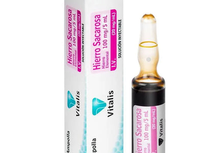Hierro Sacarosa 100 Mg 1 Ampolla Vt