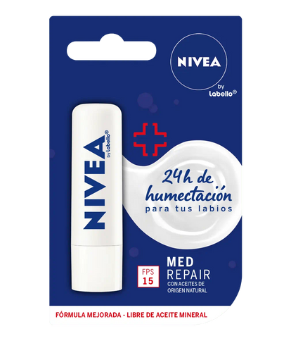 Protector Labial Nivea Lip Care Med Fps 15