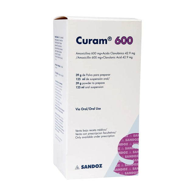 Curam 600 Mg Suspension 125 Ml