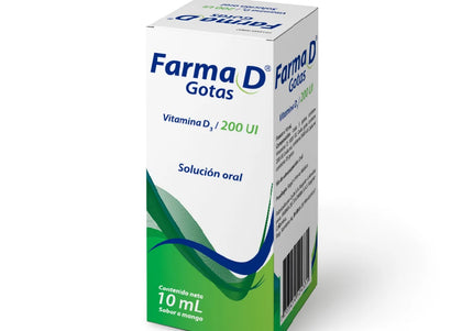 Farma D Gotas(Vitamina D3-5600Ui)10Ml