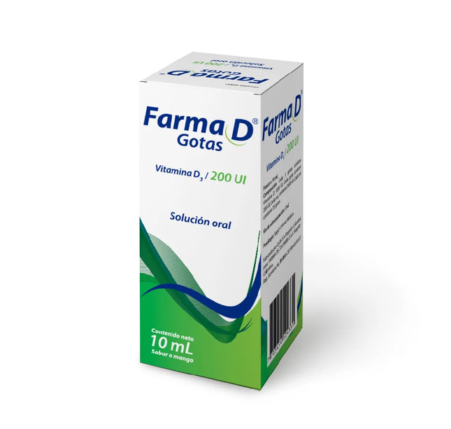 Farma D Gotas(Vitamina D3-5600Ui)10Ml