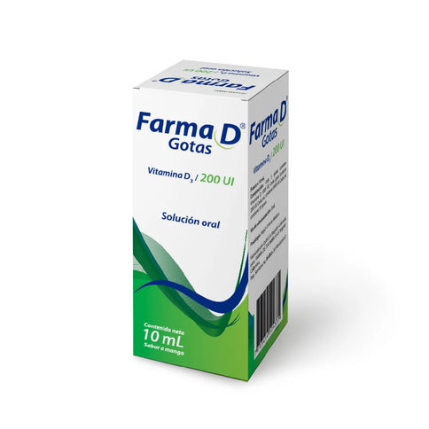 Farma D Gotas(Vitamina D3-5600Ui)10Ml