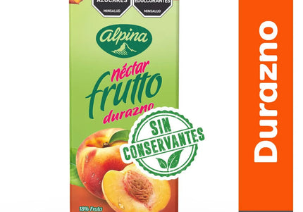 Nectar Alpina Frutto Durazno 200Ml