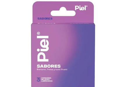 Preservativo Condon Piel Sabores 3 Und