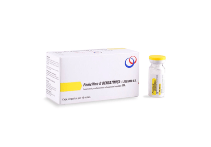 Penicilina G Benzatin.1200Ui 10Amp.Rc