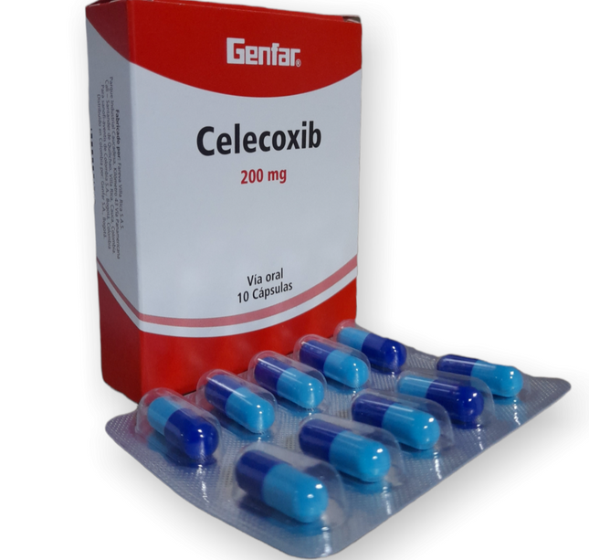 Celecoxib 200 Mg 10 Capsulas Gf