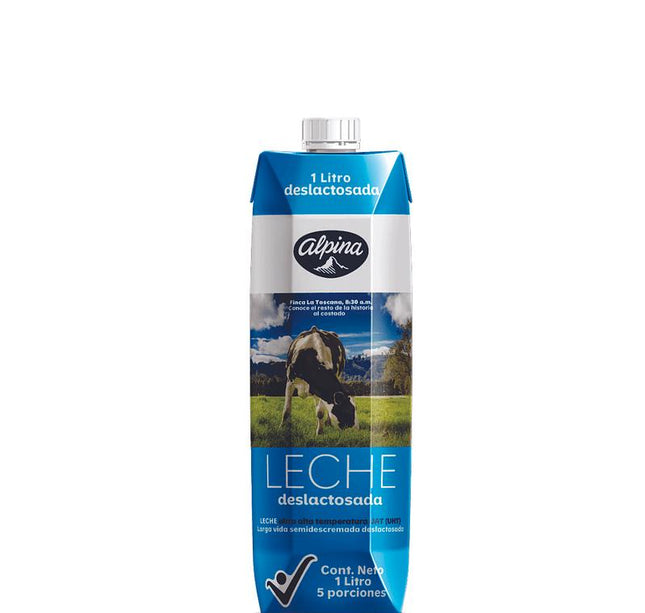 Leche Alpina Deslactosada 1 Litro