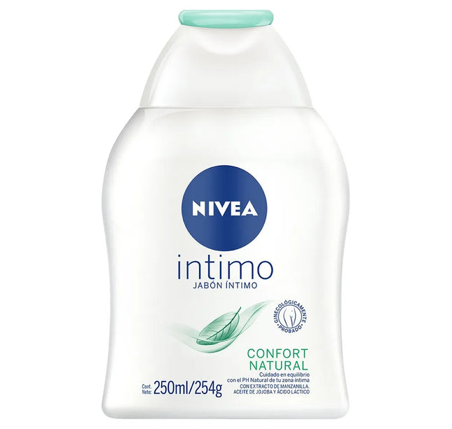 Jabón Intimo Nivea Natural 250 Ml