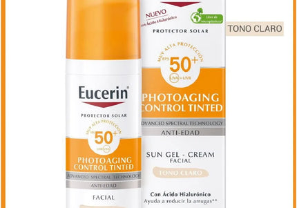 Protección Solar Eucerin Fps50 Tono Claro 50Ml