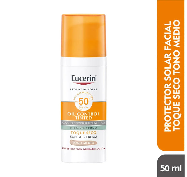 Eucerin Solar Fps50 Tono Medio 50Ml