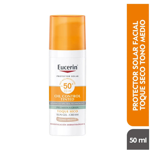 Eucerin Solar Fps50 Tono Medio 50Ml